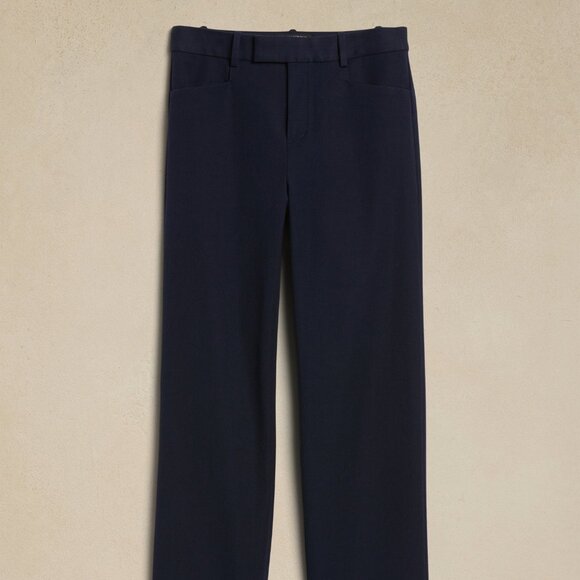 Banana Republic Straight Sloan Pant size 2P Navy - Picture 4 of 5